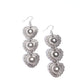 Vintage Allure - White - Paparazzi Earring Image