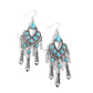 Naturally Vintage - Blue - Paparazzi Earring Image