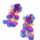 Paparazzi Earring ~ Under the Waves - Purple