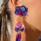 Paparazzi Earring ~ Under the Waves - Purple