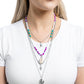 Oceanic Obligato - Purple - Paparazzi Necklace Image