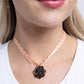 Seize the Spring - Copper - Paparazzi Necklace Image