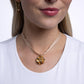 Seize the Spring - Gold - Paparazzi Necklace Image