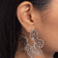 Floral Fame - Silver - Paparazzi Earring Image