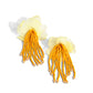 Cinderella Charisma - Orange - Paparazzi Earring Image