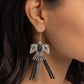 Southwestern Selfie - Black - Paparazzi Earring Image