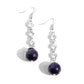 Classy Cadence - Blue - Paparazzi Earring Image