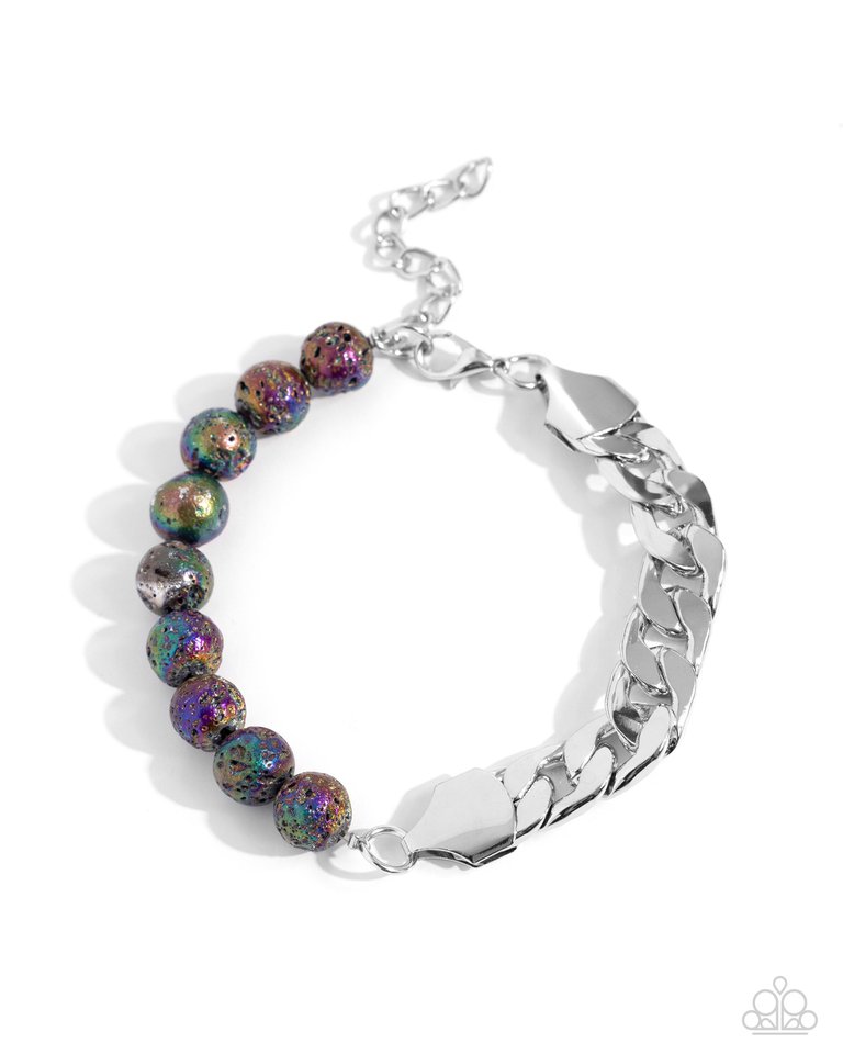 Foiled Feature - Multi - Paparazzi Bracelet Image