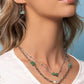 Santa Fe Surprise - Green - Paparazzi Necklace Image