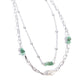 Santa Fe Surprise - Green - Paparazzi Necklace Image