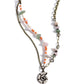 Spiraling Seafloor - Brass - Paparazzi Necklace Image