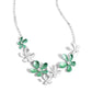 Reflective Rundown - Green - Paparazzi Necklace Image