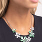 Reflective Rundown - Green - Paparazzi Necklace Image