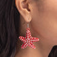 Skilled Starfish - Orange - Paparazzi Earring Image