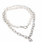 Paparazzi Necklace ~ Infinite Industry - White