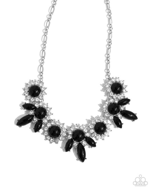 Flair for the Feminine - Black - Paparazzi Necklace Image