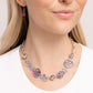 Starry Shopaholic - Pink - Paparazzi Necklace Image