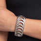 Hardware Haute - Silver - Paparazzi Bracelet Image