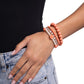 Rosy Retrospection - Orange - Paparazzi Bracelet Image