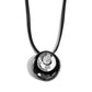 Duchess Disc - Black - Paparazzi Necklace Image