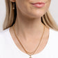 Call of the STYLE - Gold - Paparazzi Necklace Image