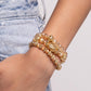 Malibu Maiden - Gold - Paparazzi Bracelet Image