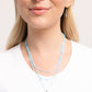 Spiral Safari - Blue - Paparazzi Necklace Image