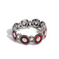 Pendant Paladin - Red - Paparazzi Bracelet Image
