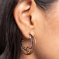 Sympathetic Sweetheart - Copper - Paparazzi Earring Image