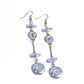 Blissful Balance - Blue - Paparazzi Earring Image