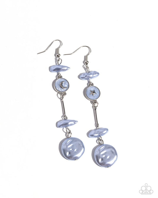 Blissful Balance - Blue - Paparazzi Earring Image