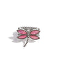 Dragonfly Dedication - Pink - Paparazzi Ring Image