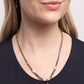 Trendy Trenchant - Copper - Paparazzi Necklace Image