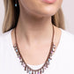 Dripping in Drama - Copper - Paparazzi Necklace Image