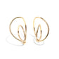 Wraparound Whimsy - Gold - Paparazzi Earring Image