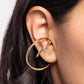 Wraparound Whimsy - Gold - Paparazzi Earring Image