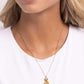 Pineapple Persistence - Yellow - Paparazzi Necklace Image