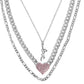 Luxurious Love - Pink - Paparazzi Necklace Image