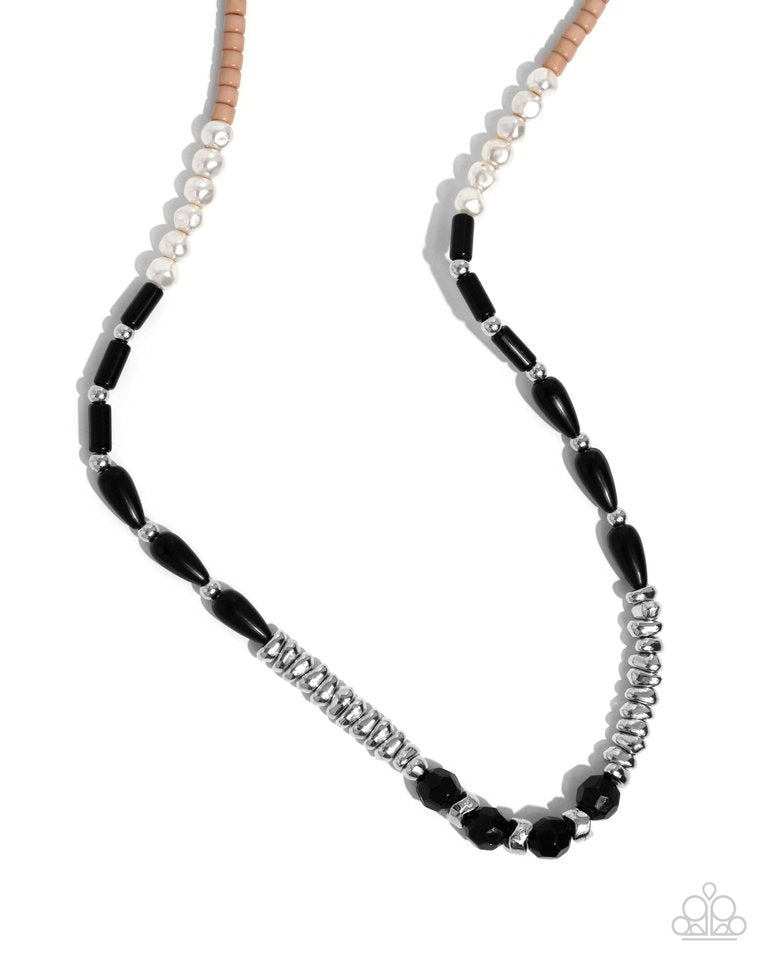 Dainty Diversity - Black - Paparazzi Necklace Image