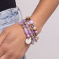 Cloudy Chic - Purple - Paparazzi Bracelet Image