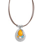 Admirably Artisan - Yellow - Paparazzi Necklace Image