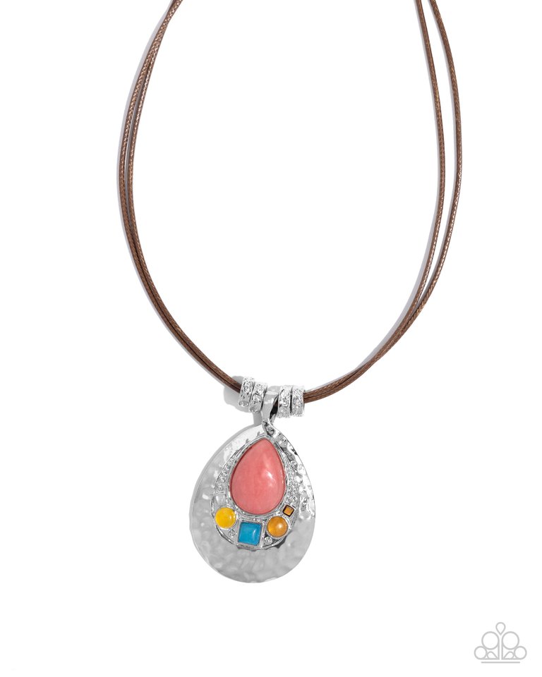 Admirably Artisan - Pink - Paparazzi Necklace Image