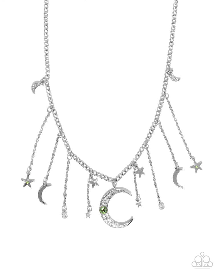 Stellar Selection - Green - Paparazzi Necklace Image