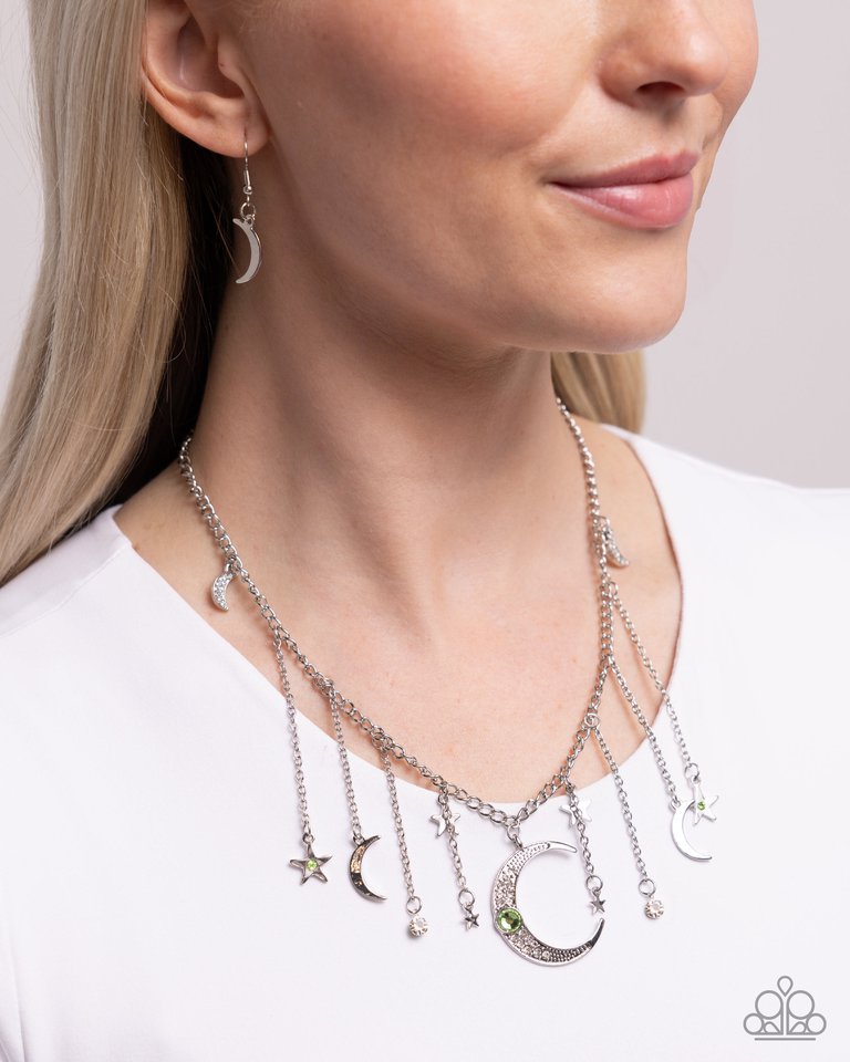 Stellar Selection - Green - Paparazzi Necklace Image