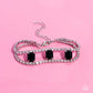 Embedded Elegance - Black - Paparazzi Bracelet Image
