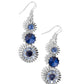 Dedicated Dalliance - Blue - Paparazzi Earring Image