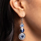 Dedicated Dalliance - Blue - Paparazzi Earring Image