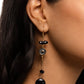 Blissful Balance - Black - Paparazzi Earring Image