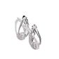 Secret Standout - White - Paparazzi Earring Image