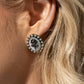 Rosy Relic - Brass - Paparazzi Earring Image